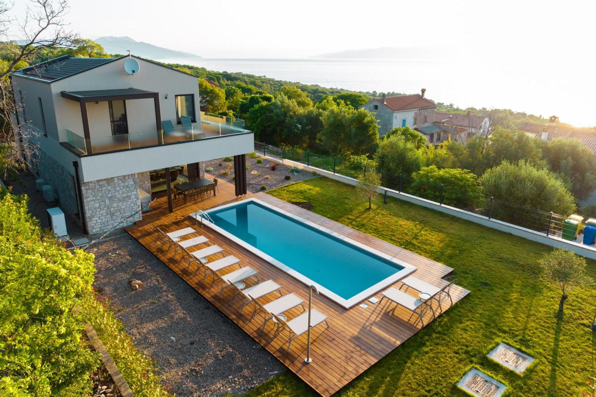 Wild Adriatic Way Villa ลาบิน ภายนอก รูปภาพ